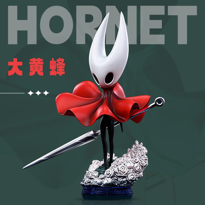 Hollow Knight Silksong Хорнет Фигурка Боевая Сцена Коллекционная Статуя Модель Настольный Декор Для Фанатов Игровых Периферийных Устройств Коллекционеров