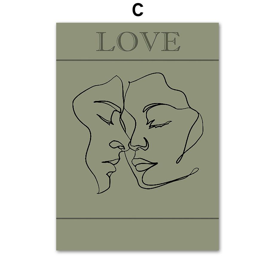 Sage Green Matisse Flower Market Couple Wall Art Canvas Painting Nordic Posters And Prints Wall Pictures For Living Room Decor