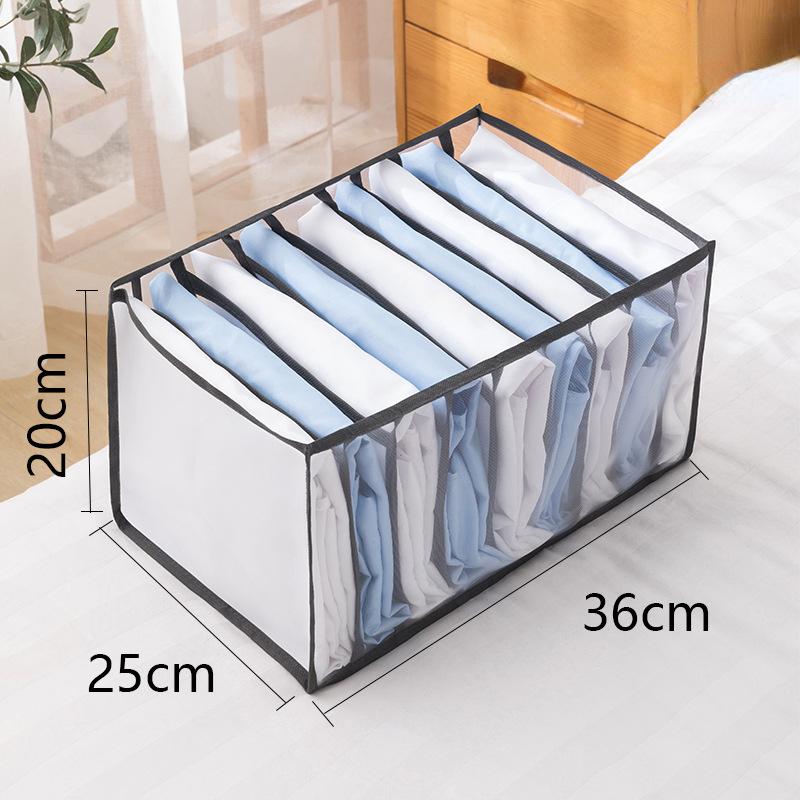 Folding Closet Organizer Panties and Socks Storage Boxes Wardrobe Clothes Underwear Organizer Drawers Clothes Separator Boxes