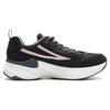 Fila Flow Легкая Удобная Ткань Синтетическая Кожа Низкие Кроссовки для Бега Женские кроссовки Черные A12W311105FBK