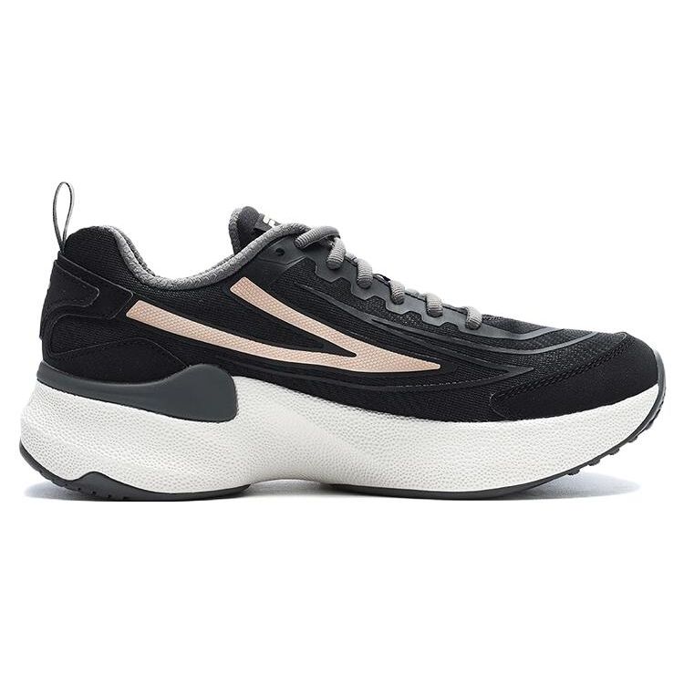 Fila Flow Легкая Удобная Ткань Синтетическая Кожа Низкие Кроссовки для Бега Женские кроссовки Черные A12W311105FBK