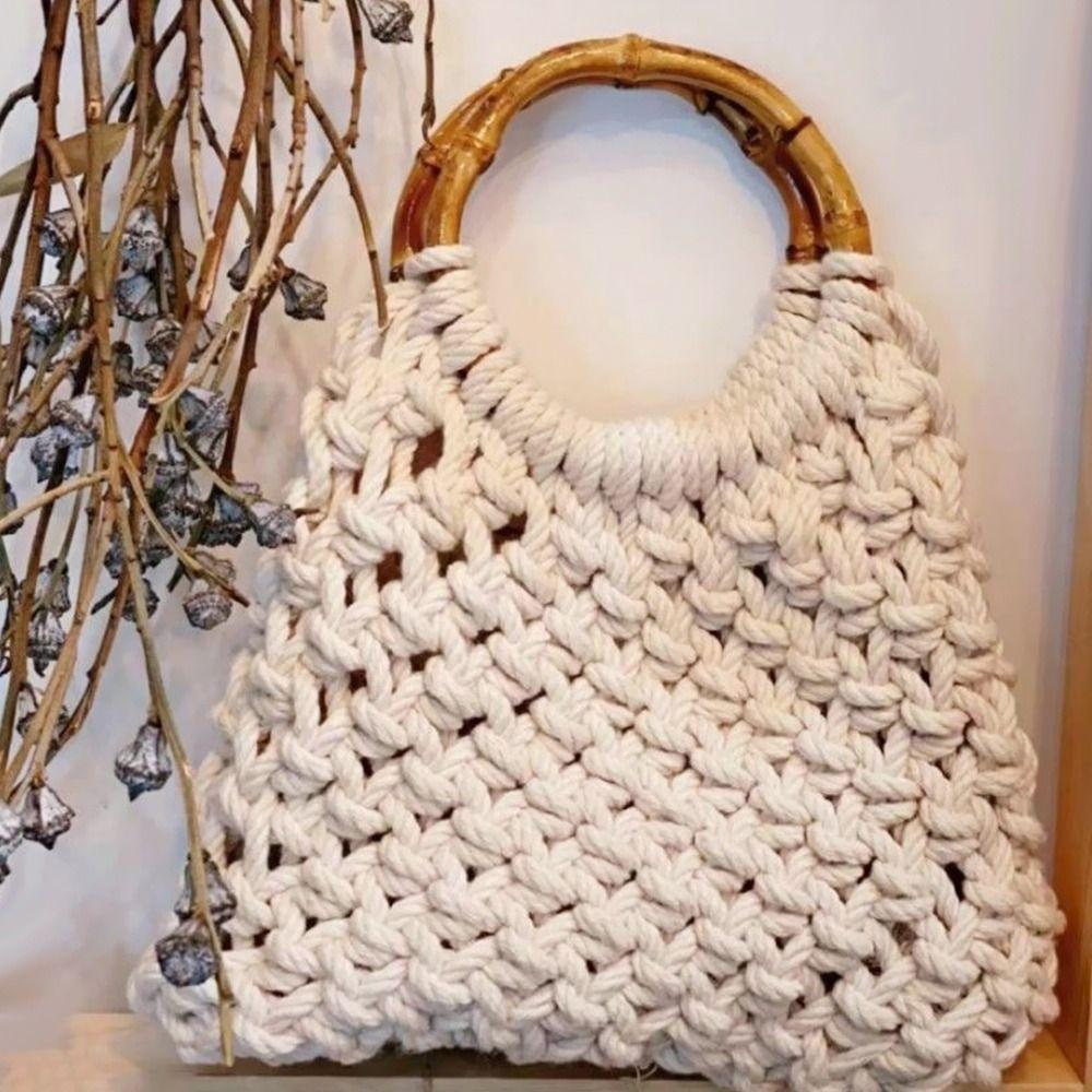 Аксессуары Подарочная коробка Ручка Съемные бамбуковые ручки для сумки Ручка для сумки Ремешок для наплечной сумки