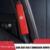 IMKC9 Car Seat Belt  Shoulder Pads Interior Accessories for Alfa Romeo Emblem 156 159 Mito Giulia GT Brera Spider Giulietta 147gt 166