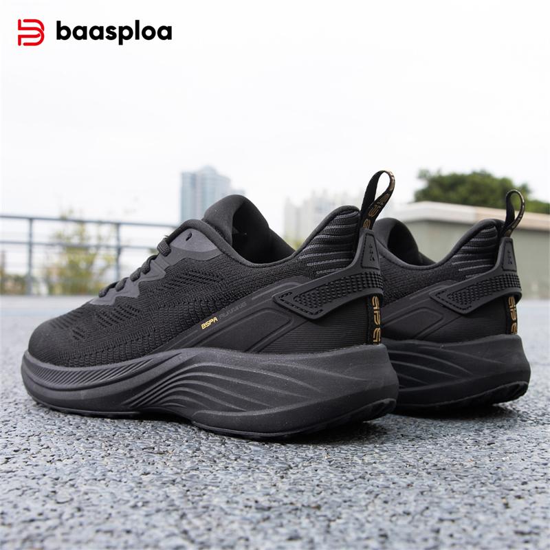 Baaploa Мужские кроссовки Модные мужские сетчатые дышащие противоскользящие износостойкие мужские кроссовки для бега на открытом воздухе для фитнеса мужские кроссовки