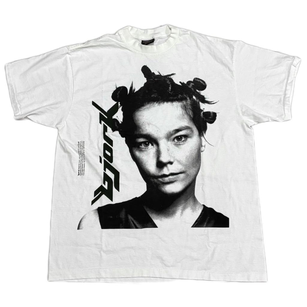 Винтажная футболка BJORK 1987 Музыкальный стиль 80-х Группа РЕДКАЯ XL Однострочная ПЕРЕПЕЧАТКА Унисекс