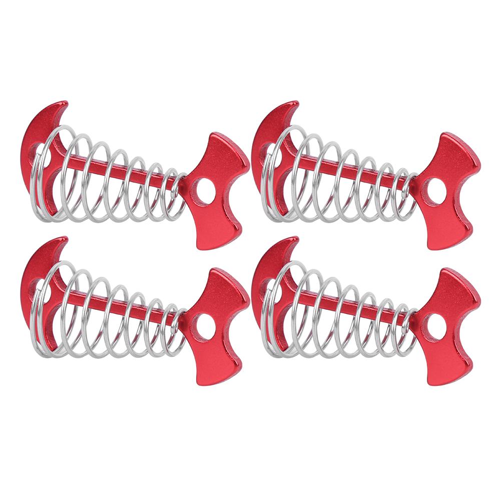 4 шт. Грунтовый анкер Наружный Многофункциональный Аксессуар для палатки Кемпинг Пеший туризм Пряжка для веревки