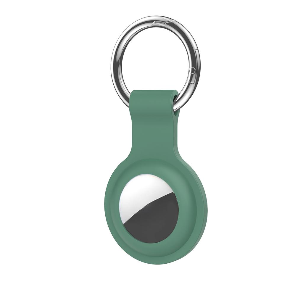 Чехол для Apple Airtags Case Liquid Silicone Protective Shell Tracker Accessories Anti-scratch Sleeve Keychain Air Tag Case