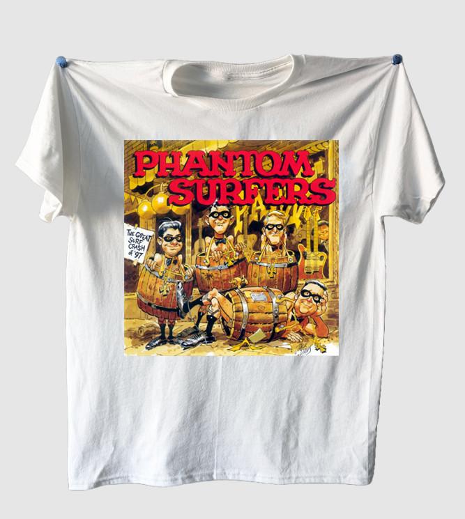 The Phantom Surfers band ALBUM white T-shirt Unisex All sizes JM831