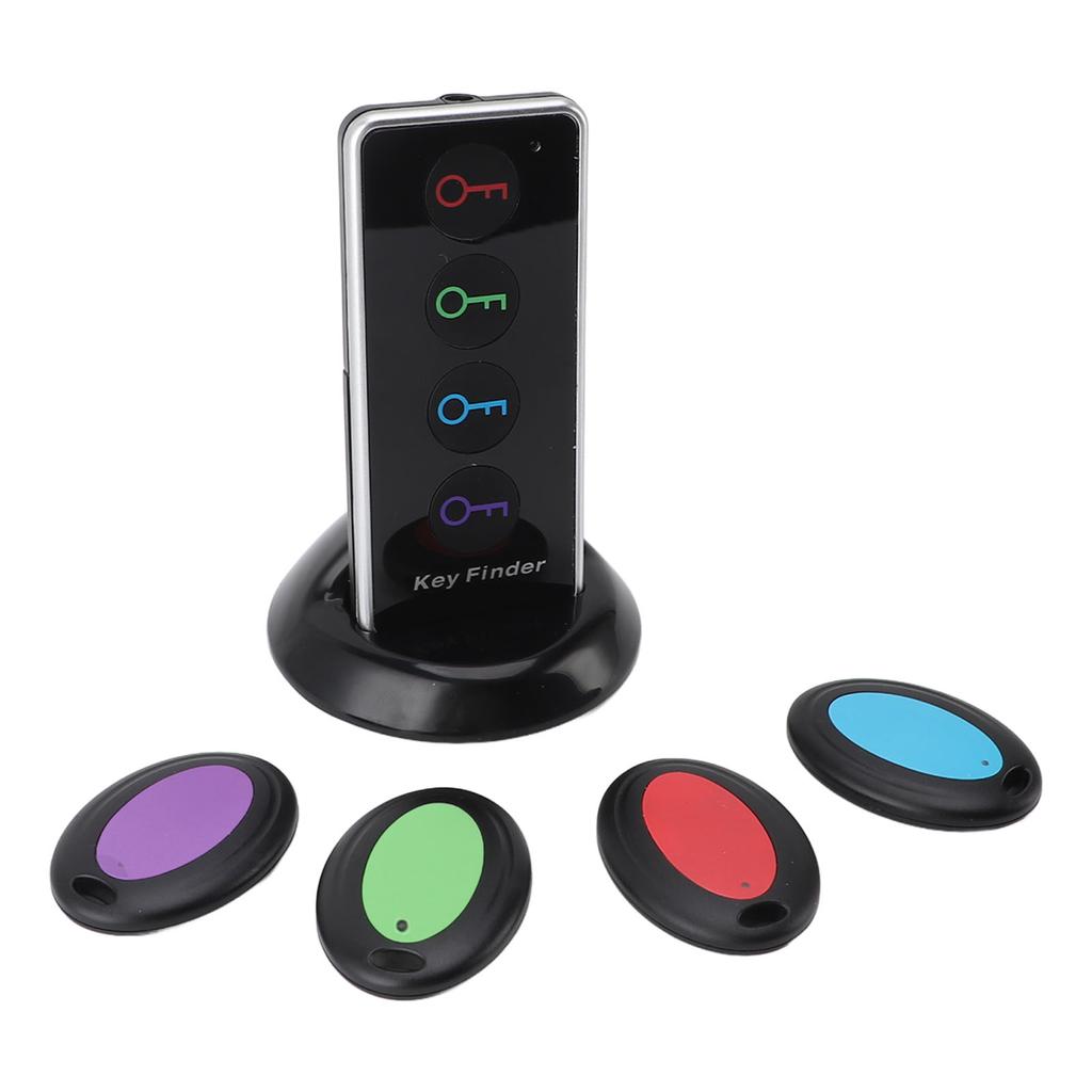 Key Finder 100 футов рабочий диапазон 1 передатчик 4 приемника беспроводной локатор ключей со светодиодной подсветкой для