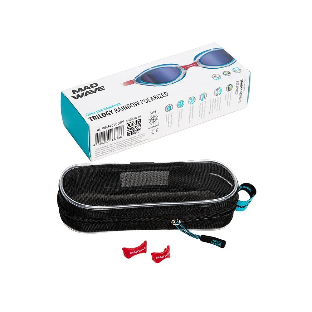 Madwave Поляризационные очки для плавания Trilogy Rainbow Polarized