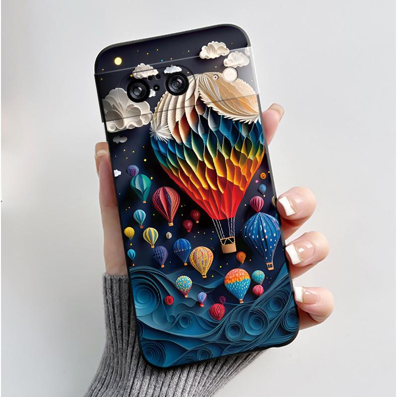 Casing For Google Pixel 8 Pro 8A Case Aesthetic Fashion Cute Cat Soft Silicone Shockproof Back Cover Ultra Slim Thin Phone Case