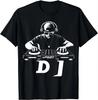 Stylish DJ Mix Master Shirt Music At Your Fingertips T Shirts  Graphic T Shirts Men Clothing Tops Camisas Streetwear Ropa Hombre