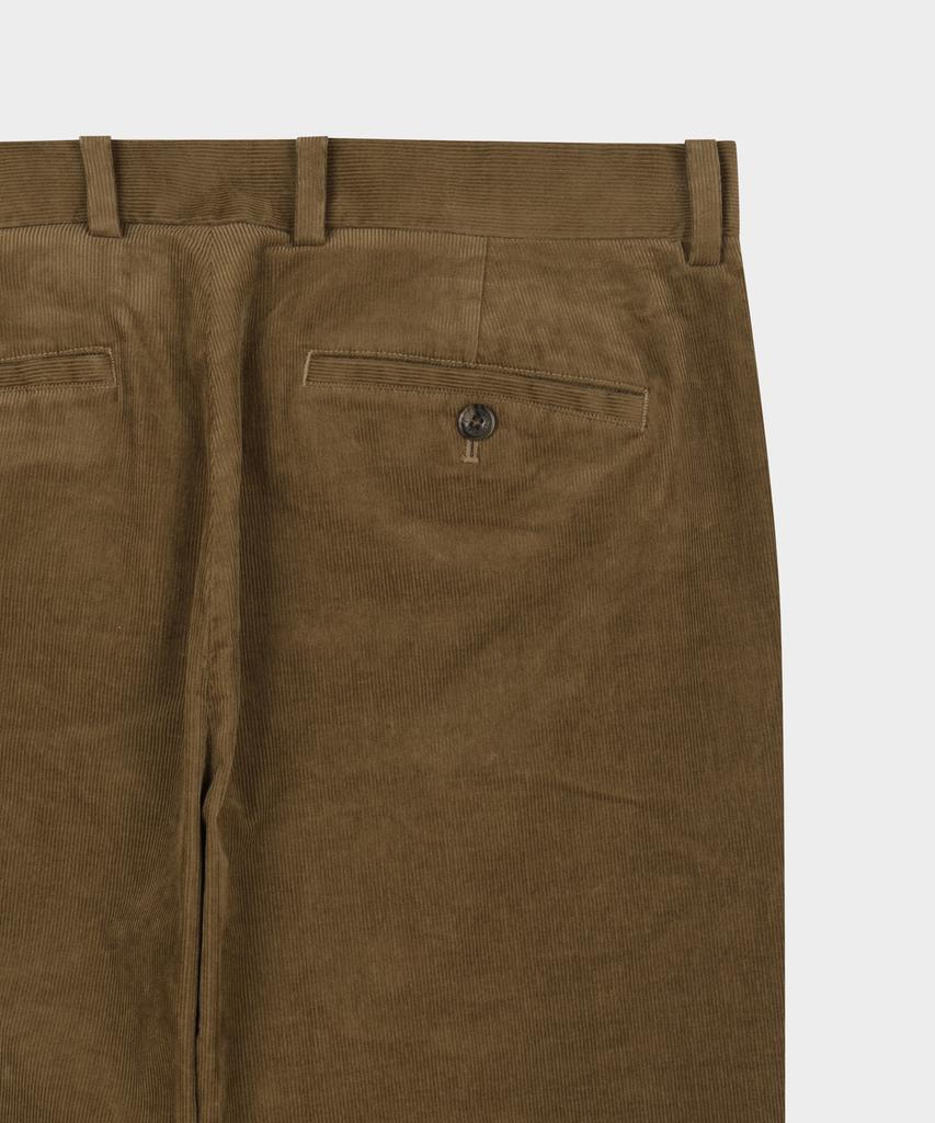BROOKS BROTHERS Узкие вельветовые брюки чинос 15W (коричневый) (Bbpcmnf401)