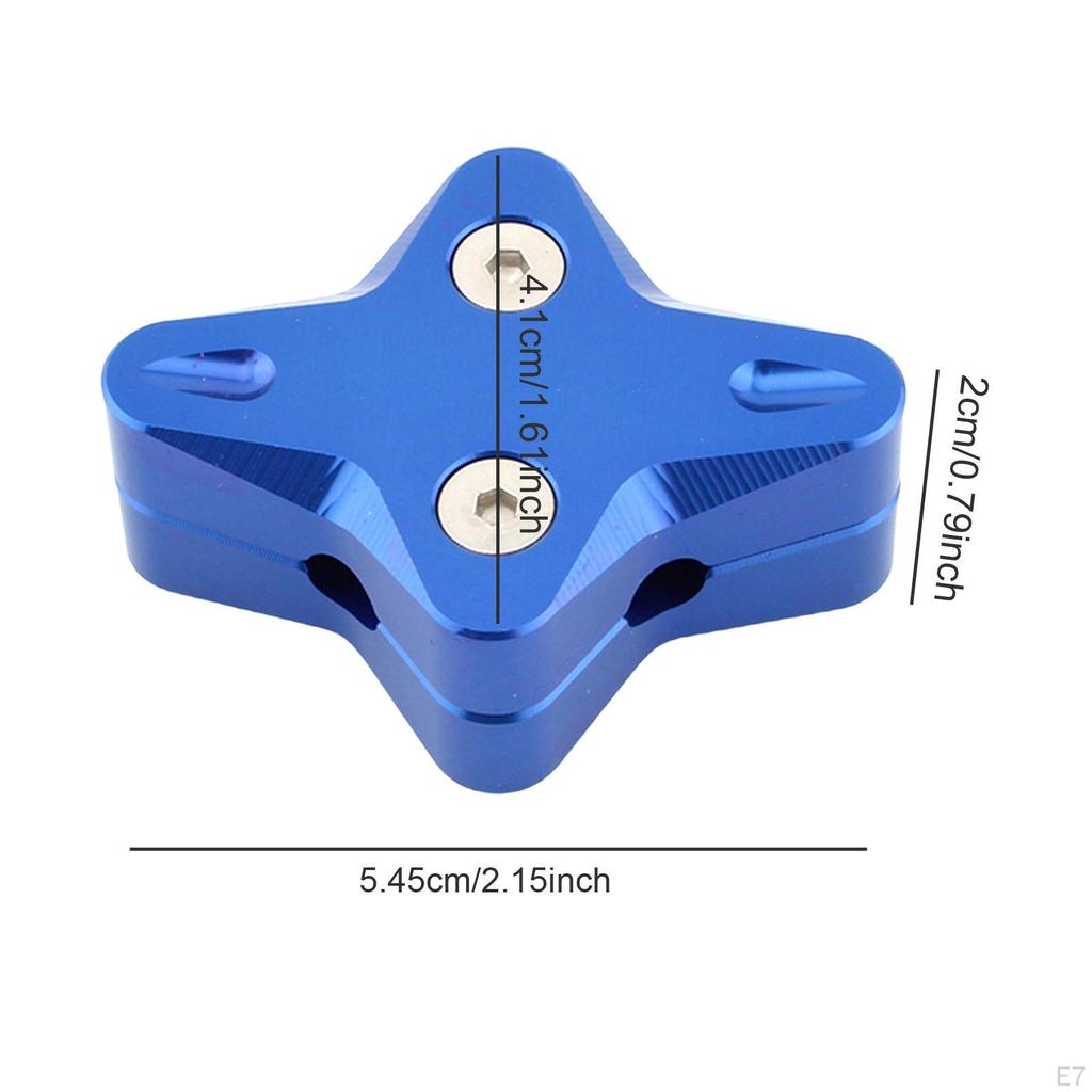 Aluminum Alloy Kickstand Sidestand Extension Enlarge Plate Pad, Motorcycle Side Stand Foot