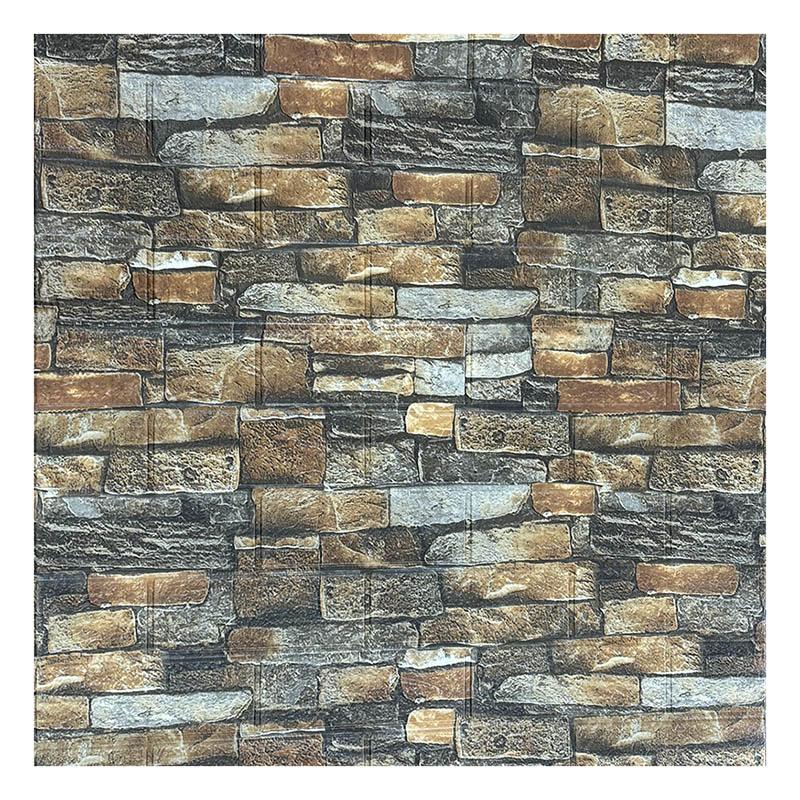 1 Metre Decoration 3D for Living Room Waterproof DIY Background Wall Panels Wallpaper Brick Pattern Bedroom Home Stickers