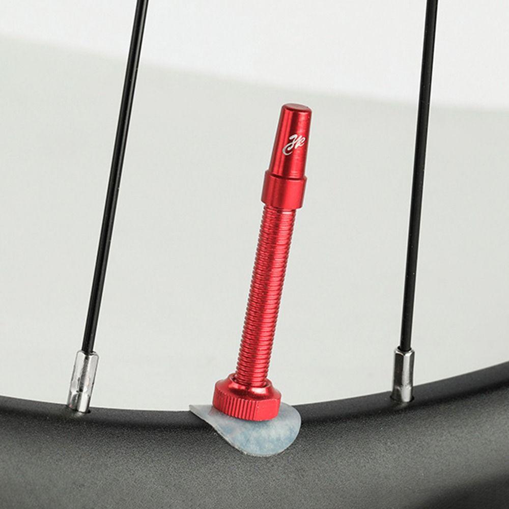 Бескамерный ниппель Presta из алюминиевого сплава 44 мм 60 мм Велосипедный ниппель Велосипедный ниппель для шины для большинства велосипедов