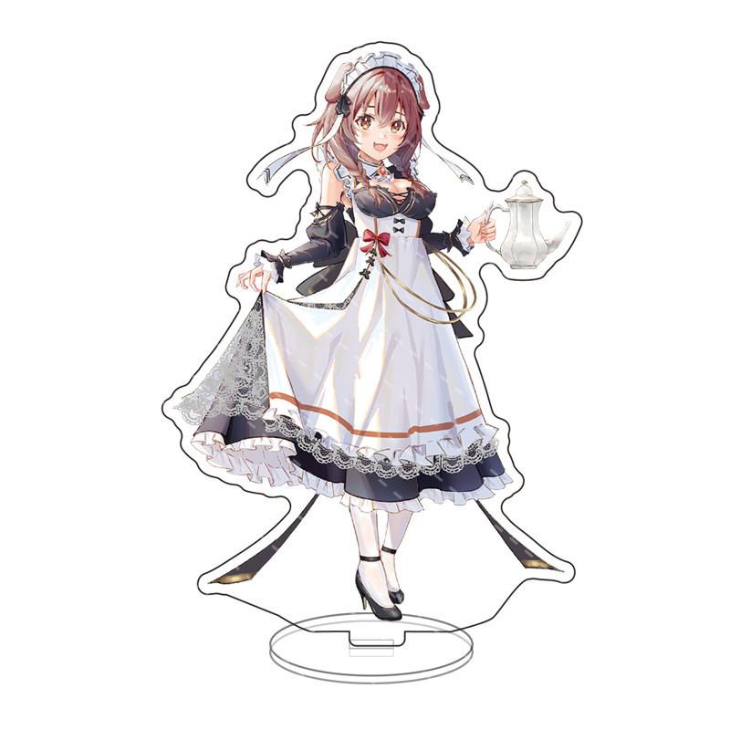 Японское аниме Hololive Vtuber, акриловая фигурка Usada Pekora Uruha Rushia Hosimati Suisei Inugami Korone, модель на подставке