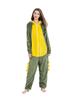 Dorawithme Crocodile Kigurumi Pajamas for Adults, Loungewear, Animal Cosplay Costume, Halloween, Christmas, Unisex (XL)
