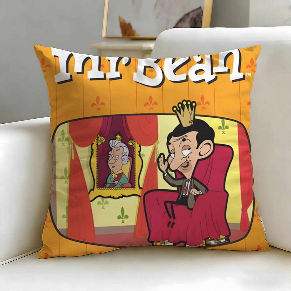 Классический комедийный персонаж г-н. Чехол для подушки-фасоли Мягкий и легко стирающийся – Универсальный для дивана, кровати, путешествий и офиса