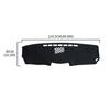 Brown Leather Non-Slip Dash Mat Dashboard Cover Dashmat For Lexus IS250 IS350