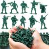 30/48 шт. Фигурки солдат Желтый Синий Зеленый для Коллекционных Модельных Сцен Военная Тематика Декор для Вечеринки Настольное Украшение JXB