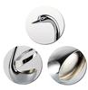Creative Stainless Steel Fruit Food Fork Spoon Cutlery Swan Base Holder Set Tableware Kitchen Tools