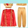 Aladdin Costume For Kids With Polyester Fabric For Stage Performance And Halloween Cosplay