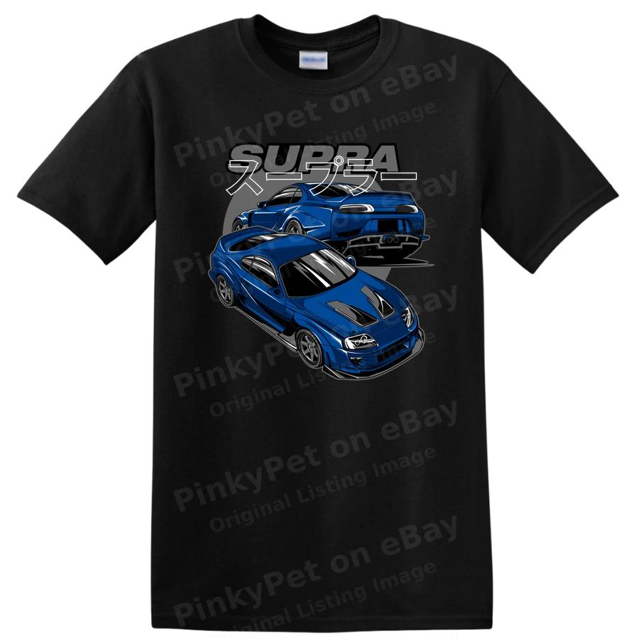Supra Graphic T Shirt for Car Lovers Cool Racing Tee Sports Auto Apparel