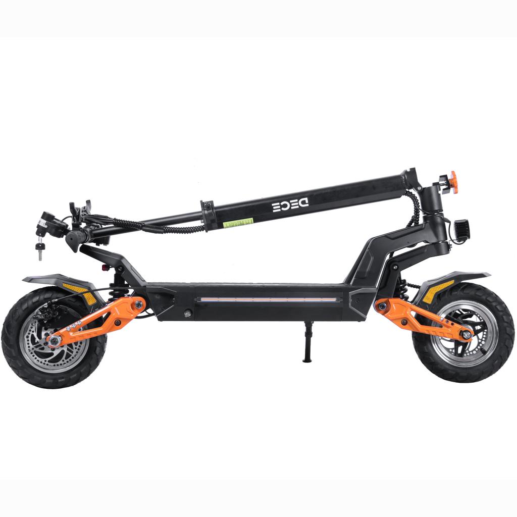 DECE DES20 48V Adult Urban Commuting Folding Electric Scooter 1200W Motor 48V13A Battery 10 Inch Off-Road Tires OutDoor EScooter