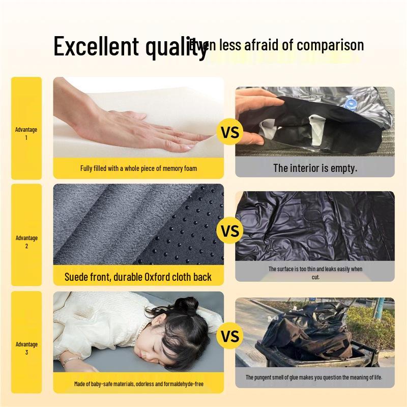 Land Rover Defender 110 Inflatable Mattress - Perfect for Car Bed, Travel, Trunk, and Road Trips.