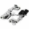 35mm Electroplated Front Foot Pegs for Harley, Gold Wing, Kawasaki, Suzuki, Yamaha
