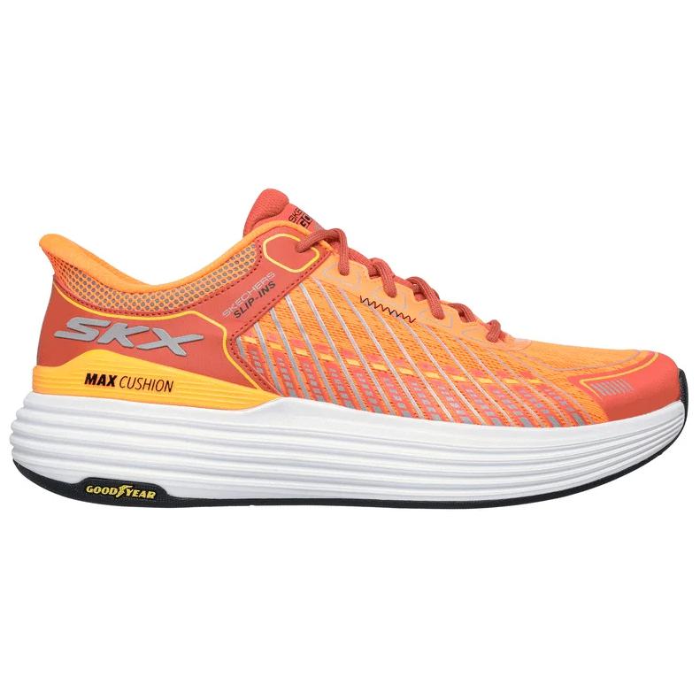 Skechers Максимальная амортизация Удобные Отзывчивые Низкие Повседневные Беговые Кроссовки Мужские кроссовки Оранжевый 220936-ORG