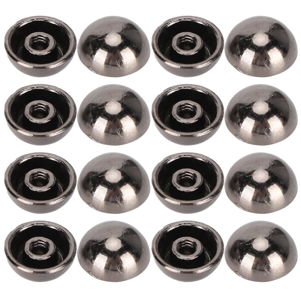 Mushroom Rivets Round Head Screw Dome DIY Stud Buttons for Bag Shoes Clothing Decor