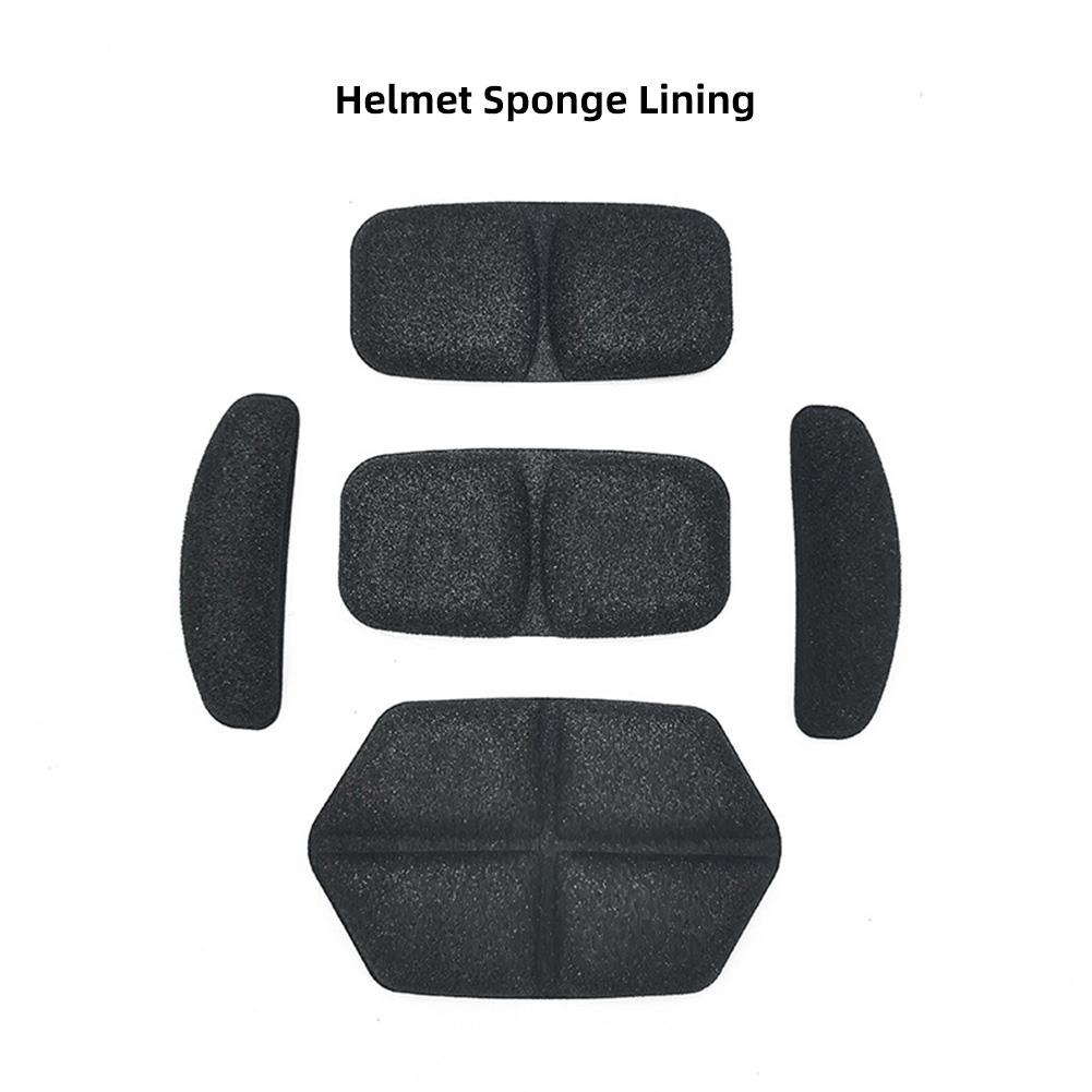 5pcs/set Helmet Padding Kits Sealed Sponge Replacement Foam Pads for Fast/Mich/ACH/USMC/PASGT Helmet Sponge Pads