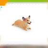 Shiba Inu Pvc Dog Model For Kids Educational Collectible Toy With Realistic Appearance