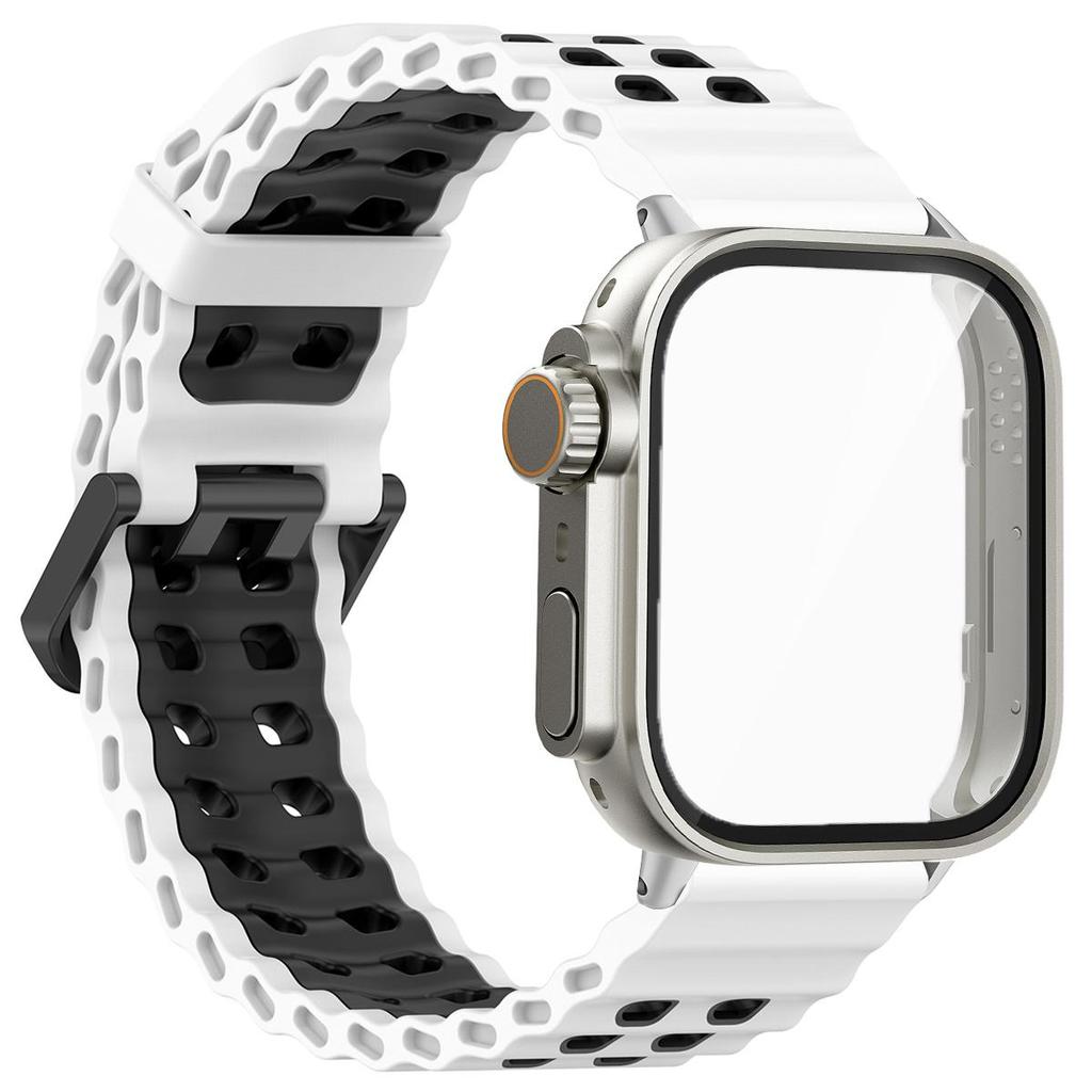 Морской ремешок+ПК чехол для Huawei Watch Fit4 4 Pro Двухцветный ремешок Ghange To Ultra Чехол для Huawei Fit 3 Аксессуары для умных часов