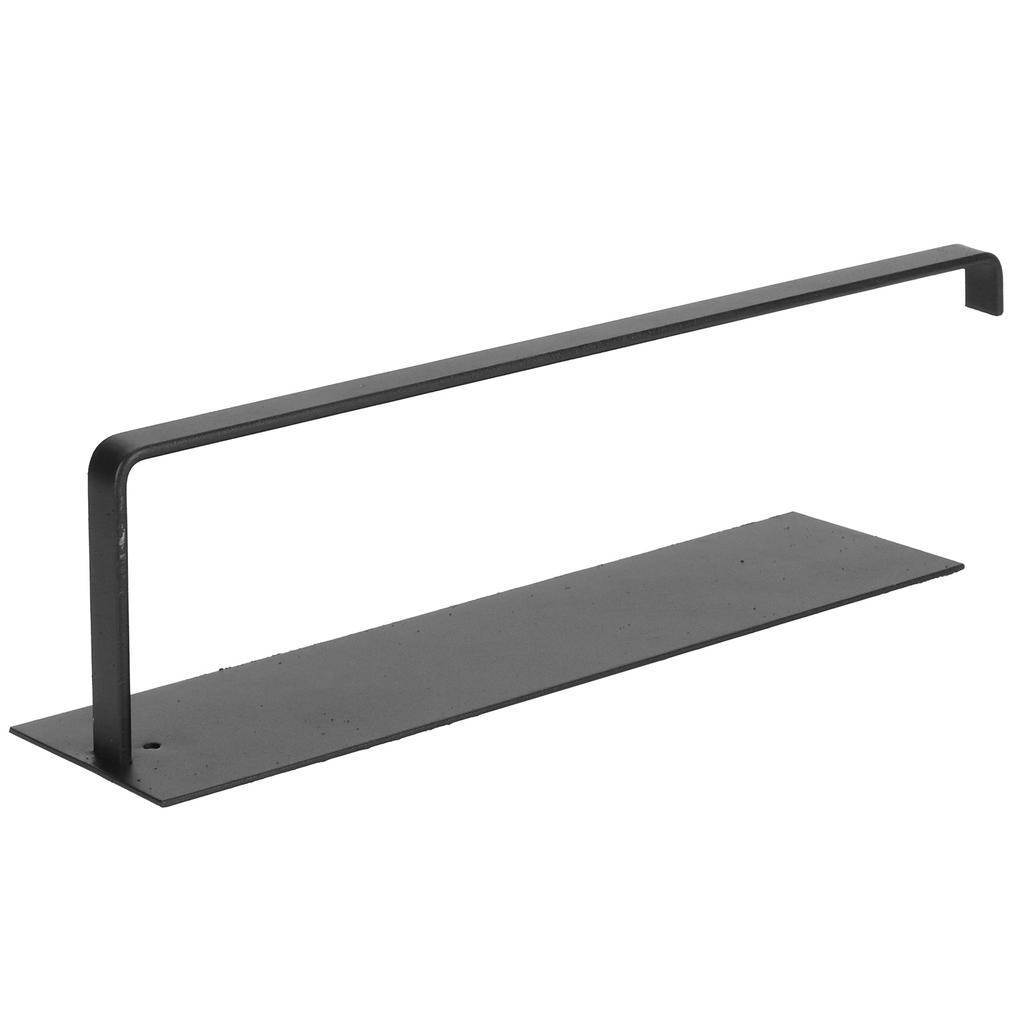 Держатель для бумажных полотенец под шкафом, самоклеящаяся вешалка для туалетной бумаги, ванная комната, кухня, матовый черный цвет