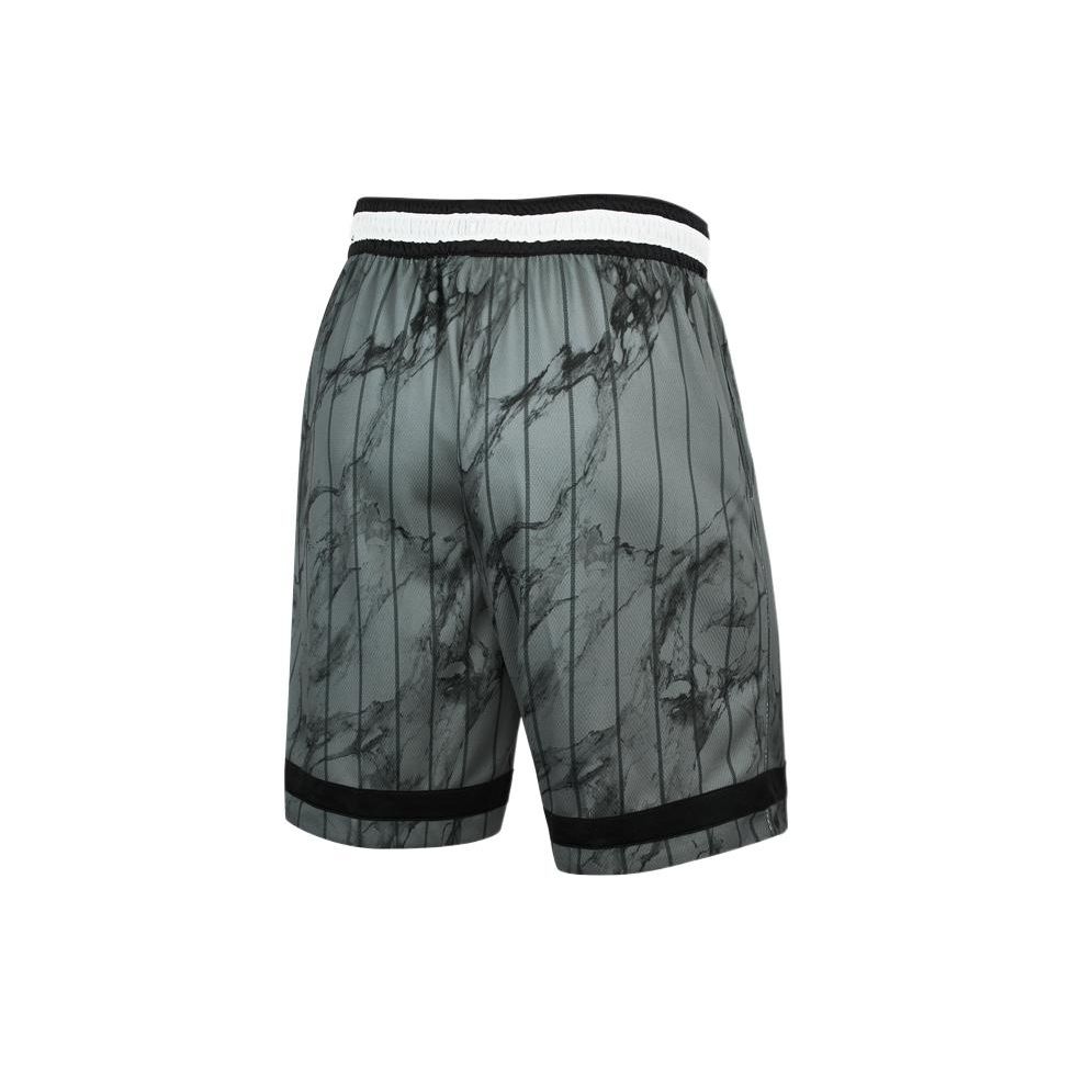 Nike Ink Line Design Эластичная талия Спортивные баскетбольные шорты Мужские плавки Серые DD0566-084