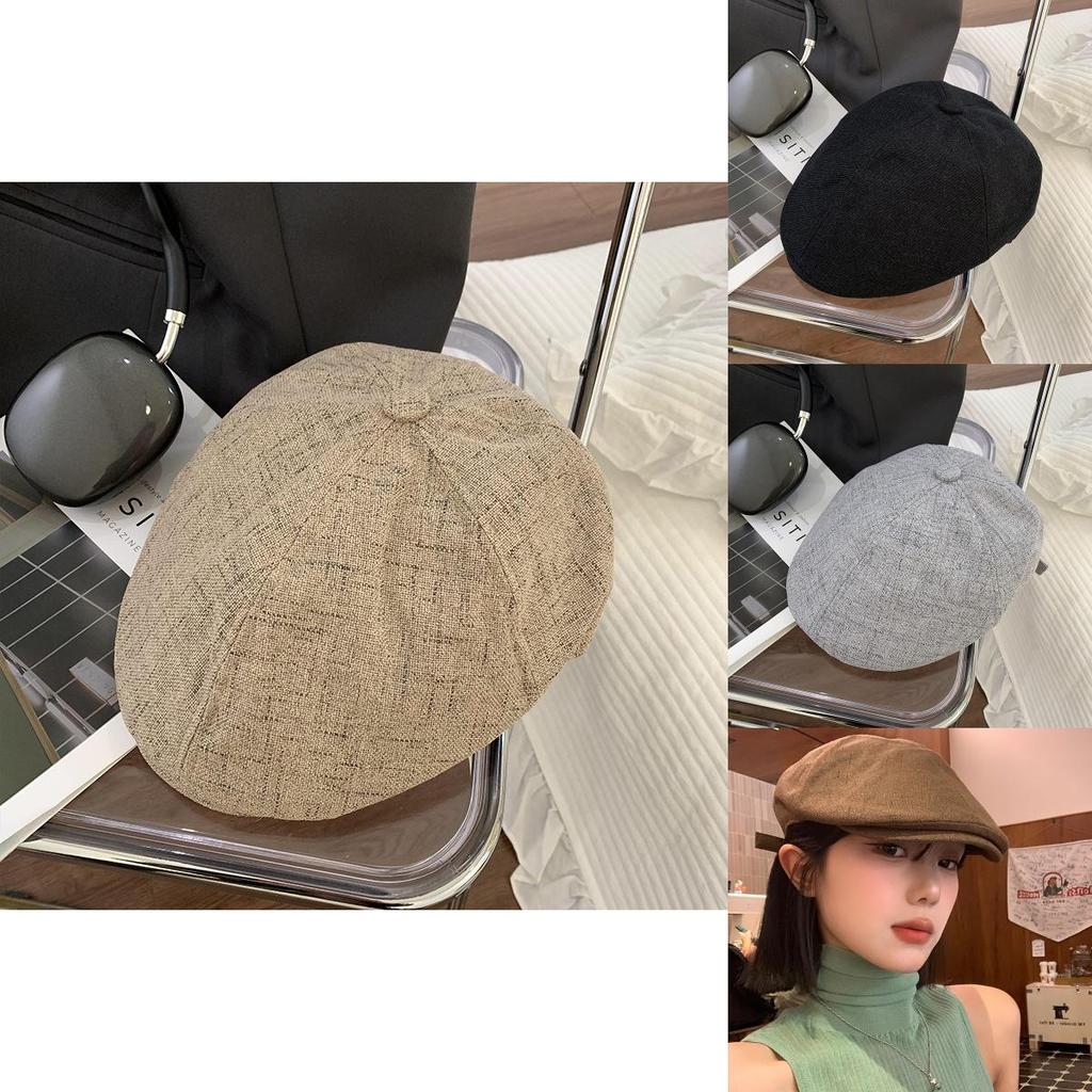 Retro Style Embroidered Beret Cap For Trendy Streetwear Unisex Adults