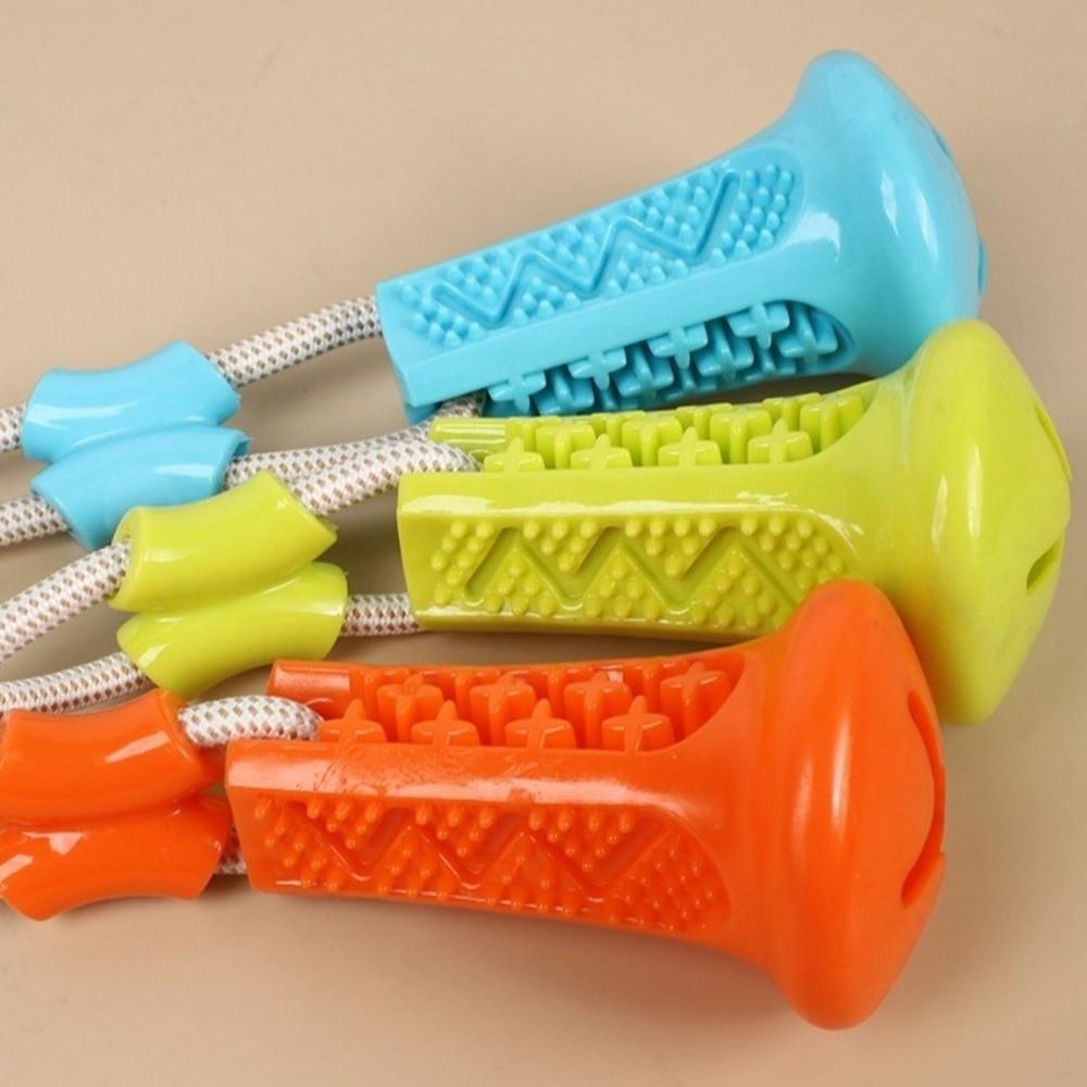 Bite-Resistant Dog Suction Cup Toy Elastic Pet Molar Bite Toy Relieve Boredom