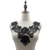 1PC Craft Diy Sewing Fabric Patches 3D Hollow Lace Trim Embroidery Collar Wedding Dress EMA