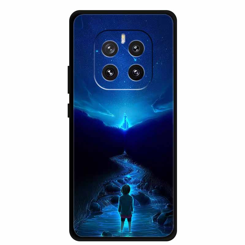 Чехол для Honor GT Pro 5G 6.78" Ударопрочный Черный Силикон ТПУ Мягкая Задняя Крышка Для Honor GT Pro Чехол для Телефона GTPro Coque Funda Shell