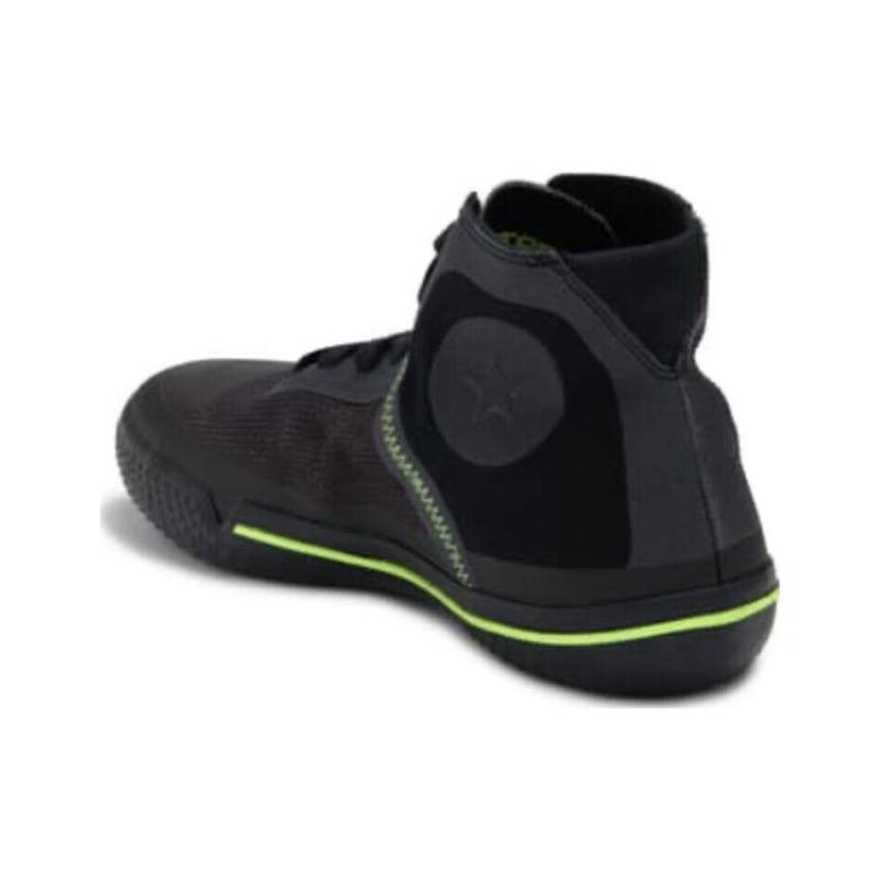 Converse All Star BB HyperBrights Кожаные Высокие Баскетбольные Кроссовки Унисекс Черный и Зеленый