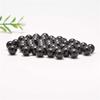 Натуральный драгоценный камень, свободные бусины из камня-разделителя, черные бусины из оникса для изготовления ювелирных изделий