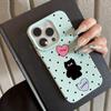 Skin-feel Phone Case for iPhone 11 13 16 Pro Max iPhone XR XS Max 14 15 Pro Max 12 13 Pro Max 16 Plus 13 Pro 14 Pro Cartoon Painted Macaron Colors