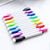 8 Colors Dry Erase Markers with Eraser Cap Home Office Classroom Children Portable Low Odor