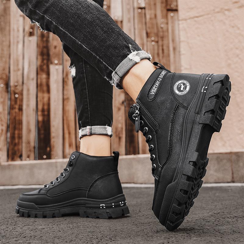 Ботильоны Предлагают Военный Человек Тактические Ботинки Мужская Обувь Мужская Зимняя Обувь Защитная Рабочая Обувь Мужские Мотоциклетные Ботинки Снежные Высокие
