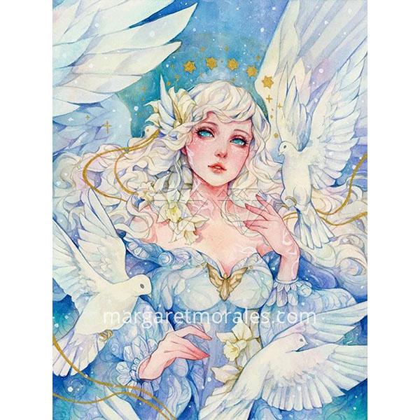 5D DIY комплект алмазной живописи краска мультфильм комиксы девушка ангел принцесса полная квадратная и круглая вышивка мозаика вышивка крестиком домашний декор