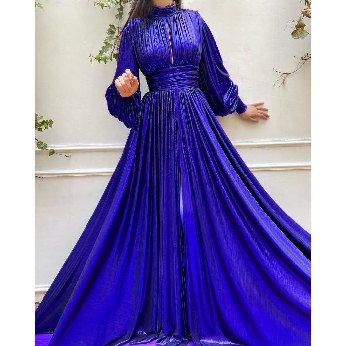 Новое весенне-летнее популярное цветом на талии висящее на шее маятник сексуальное авокадо-зеленое платье длинное платье