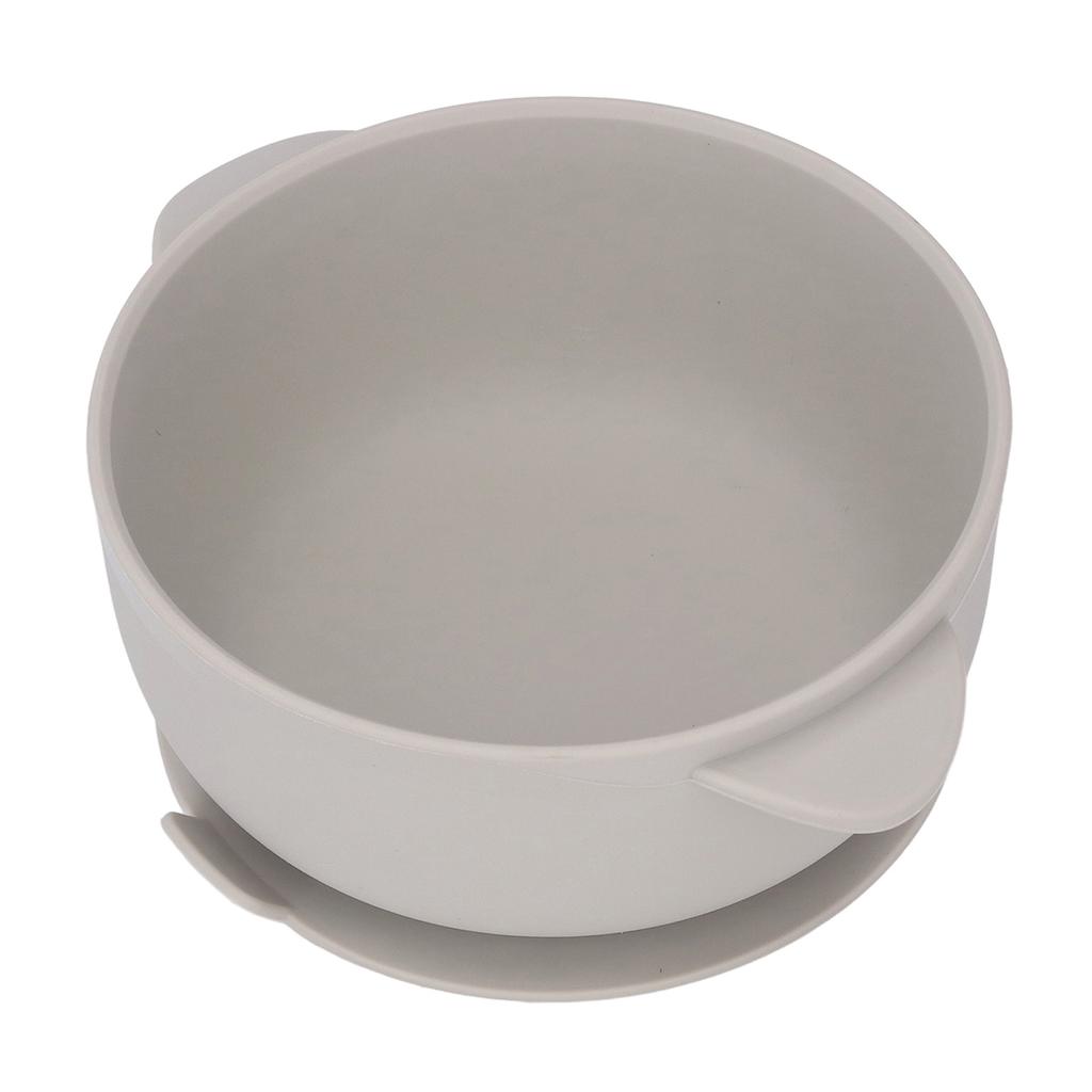 Baby Silicone Bowl Strong Suction Dishwasher Safe Toddler Self Feeding Bowl with Lid for Toddlers